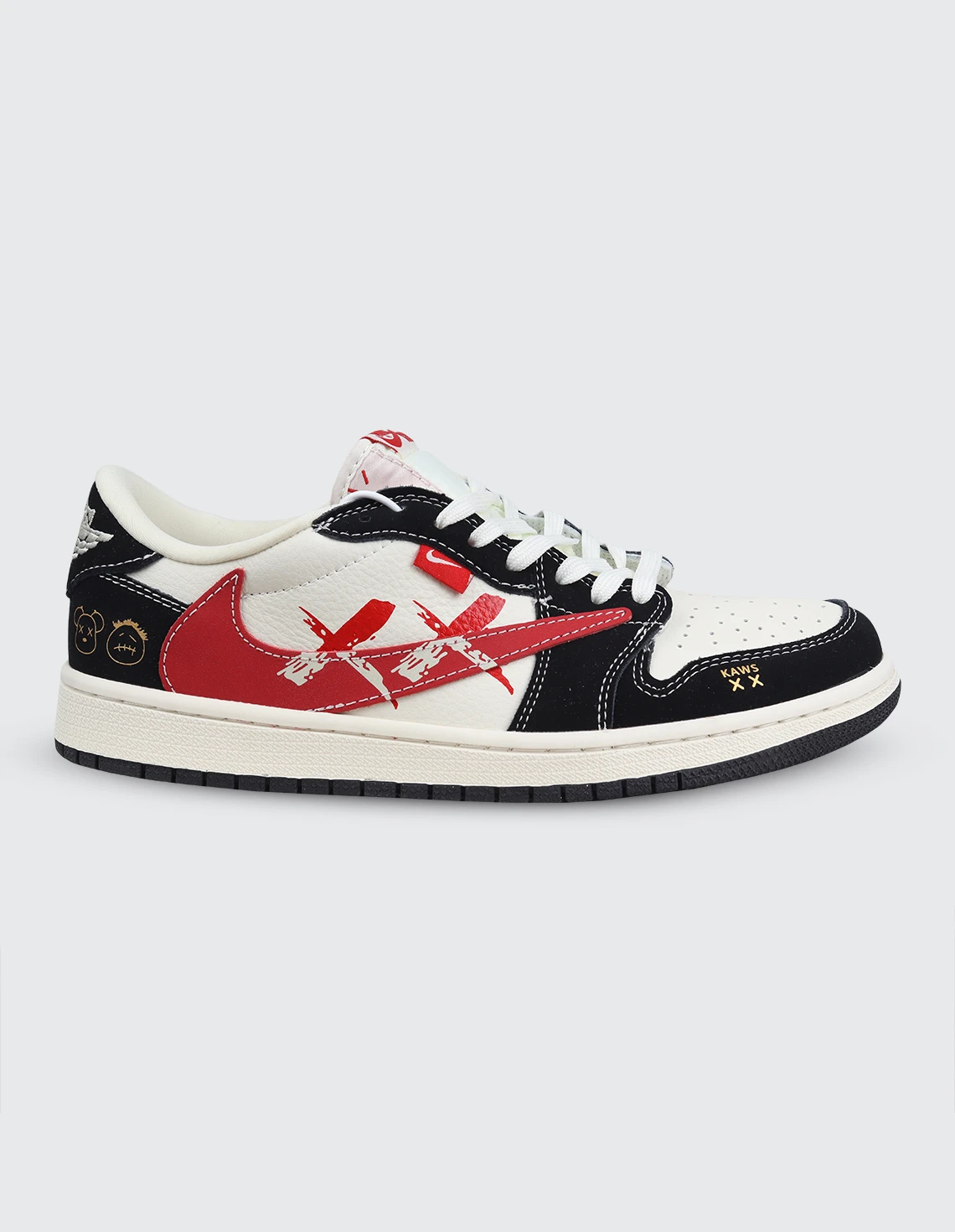 کفش روزانه مردانه نایکی Air Jordan 1 Low KAWS Custom M کفش روزانه مردانه نایکی Air Jordan 1 Low KAWS Custom M